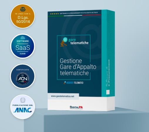 software per la gestione di gare telematiche che rispetta il codice dei contratti